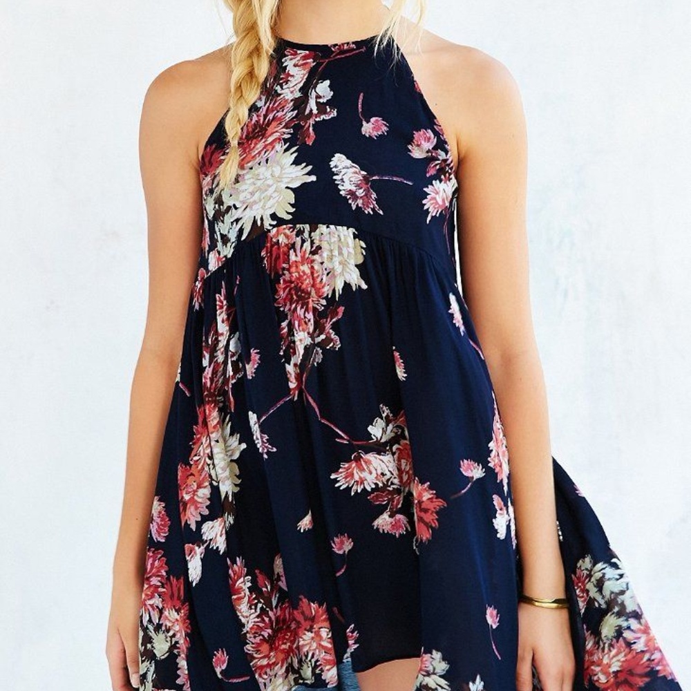Kimchi Blue Florence High/Low Mini Dress, Size M